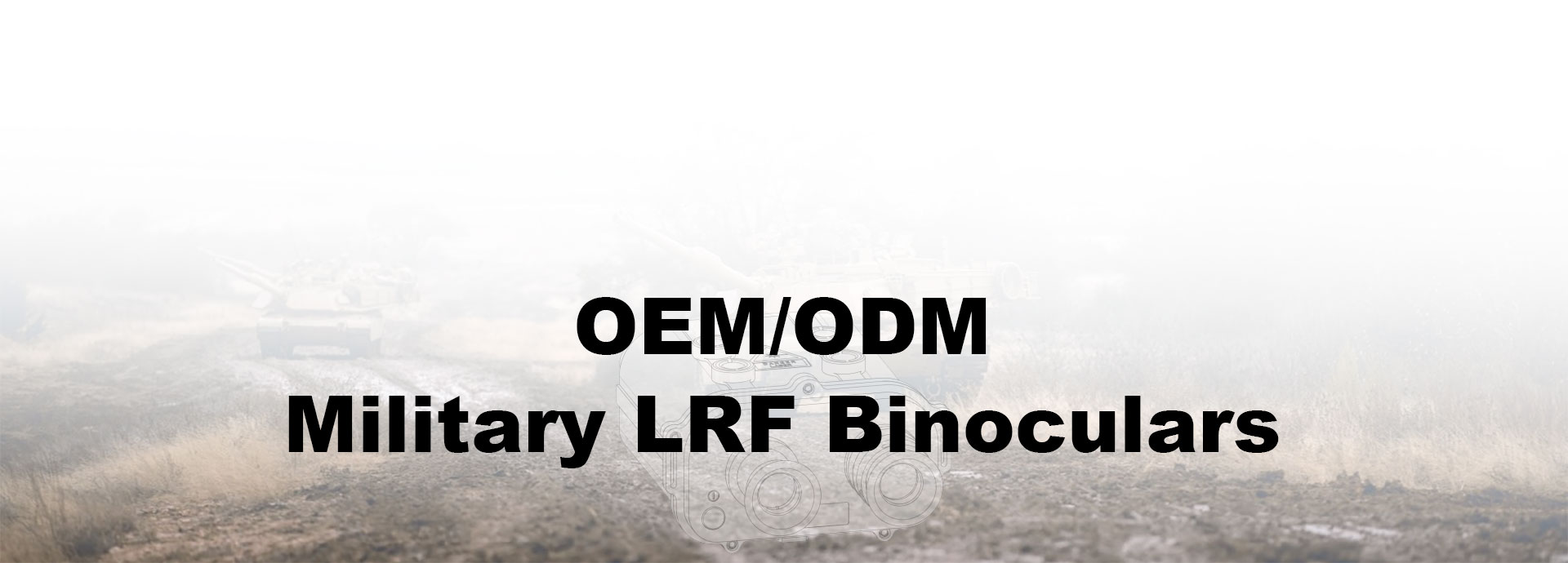 1064nm 8km Laser Rangefinder Binoculars
